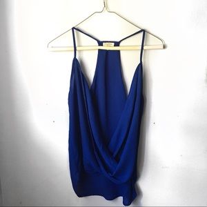 Royal Blue Flowy Tank Top