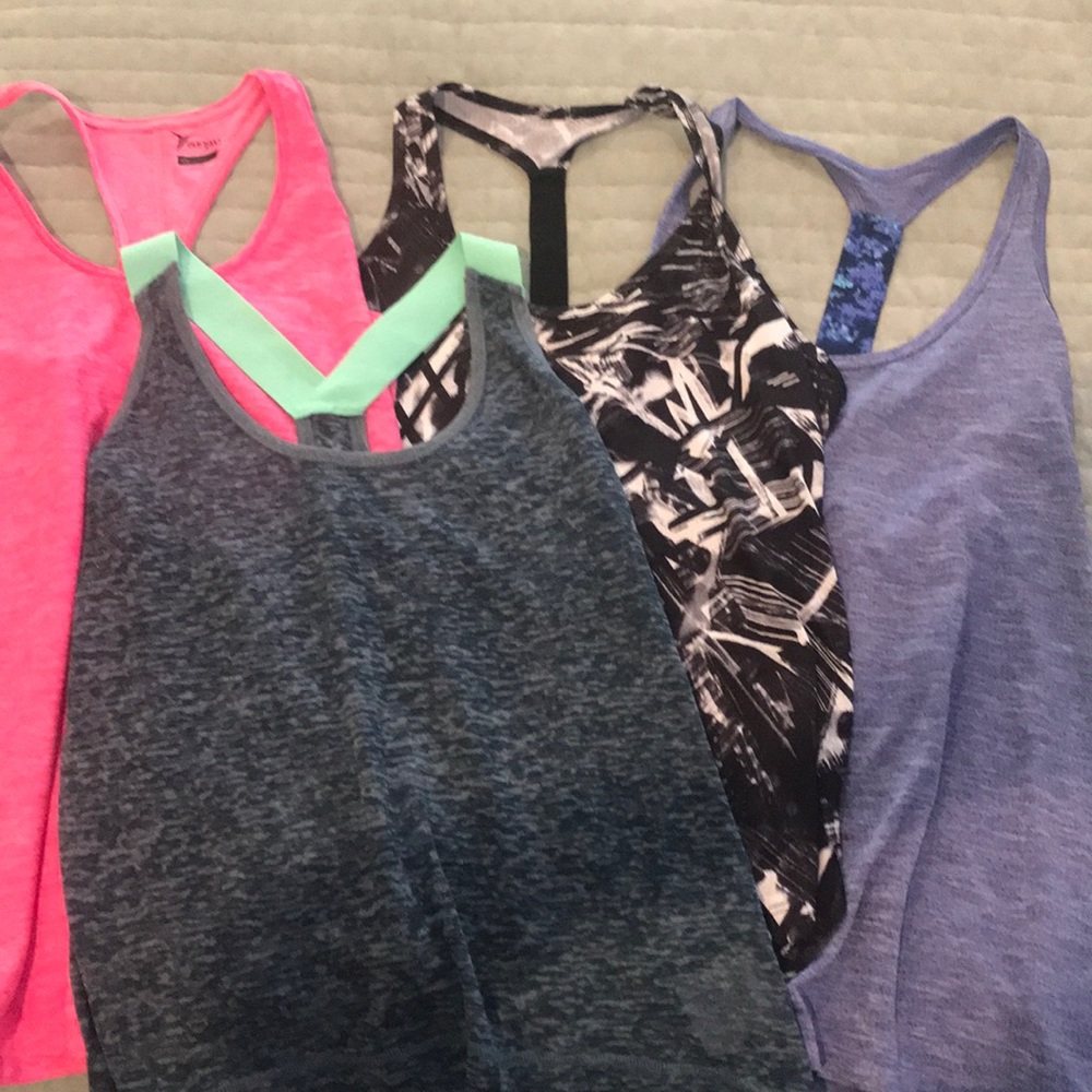 four sports tank tops