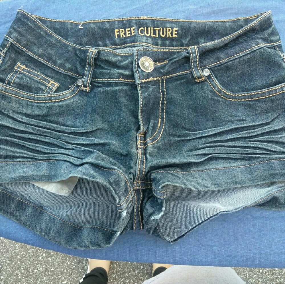 jean shorts