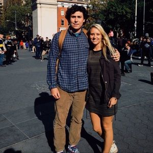 Open back t shirt dress