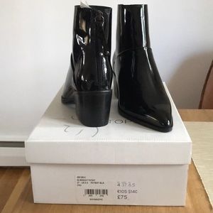 Topshop Patent Boots