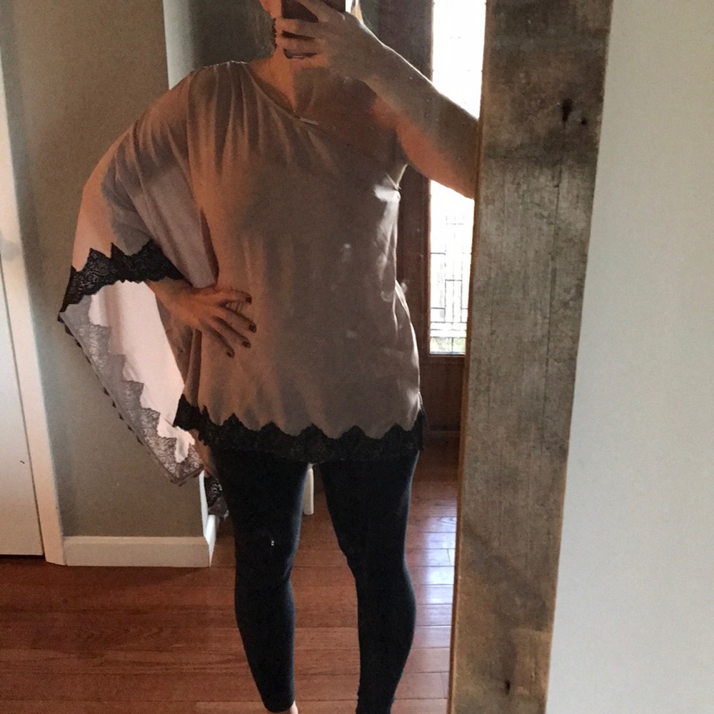 Bebe one arm blouse