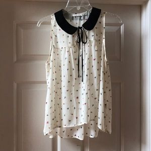 Teddy Collar Blouse