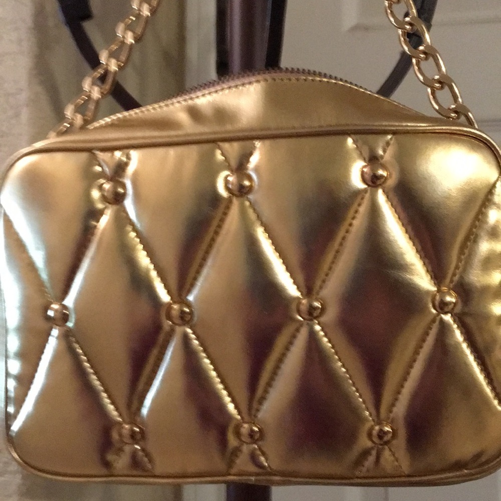 Colin & Colette Gold Handbag