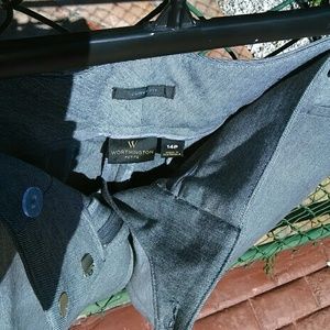 Worthington Pants - Curvy Fit Heather Grey Cigarette Ankle Pants NWOT Worthington Pants - Curvy Fit Heather Grey Cigarette Ankle Pants NWOT