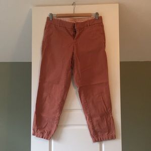 Broken-in scout chino, cropped