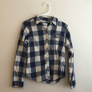 Abercrombie | Blue Flannel