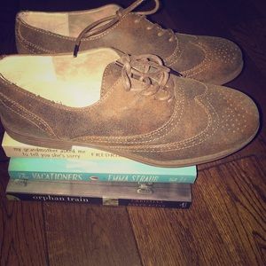 Merona, size 8, Cognac Oxford shoes. Never worn