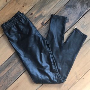 Faux Leather Leggings