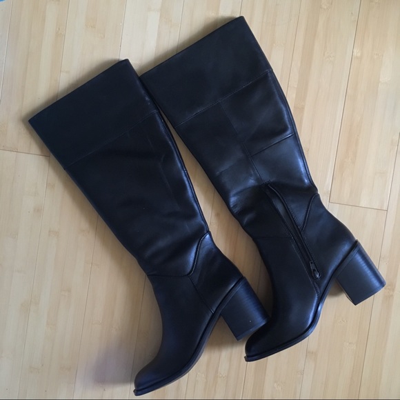 Leather Aldo knee high boots - Picture 2 of 5