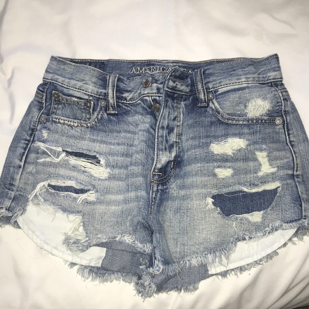 American Eagle Vintage Hi-Rise Festival Shorts