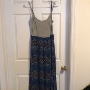 Spaghetti strap maxi dress