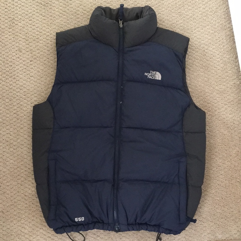 North Face Mens down vest, size Medium.