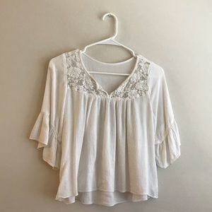 Abercrombie | White Blouse