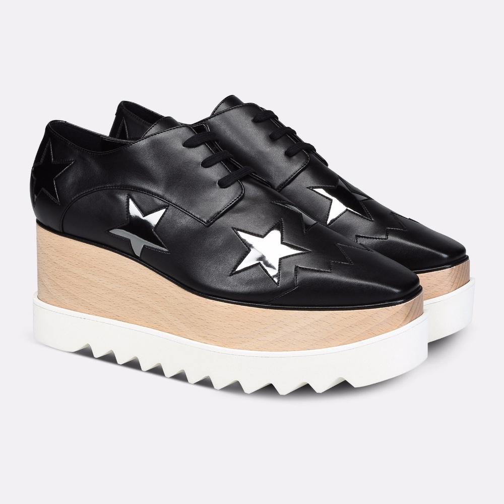Stella McCartney Zinc Elyse Star Wedge - Brand New