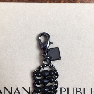 Banana Republic Jewelry - 🆕Black Metal Detail Bracelet Banana Republic Jewelry - 🆕Black Metal Detail Bracelet