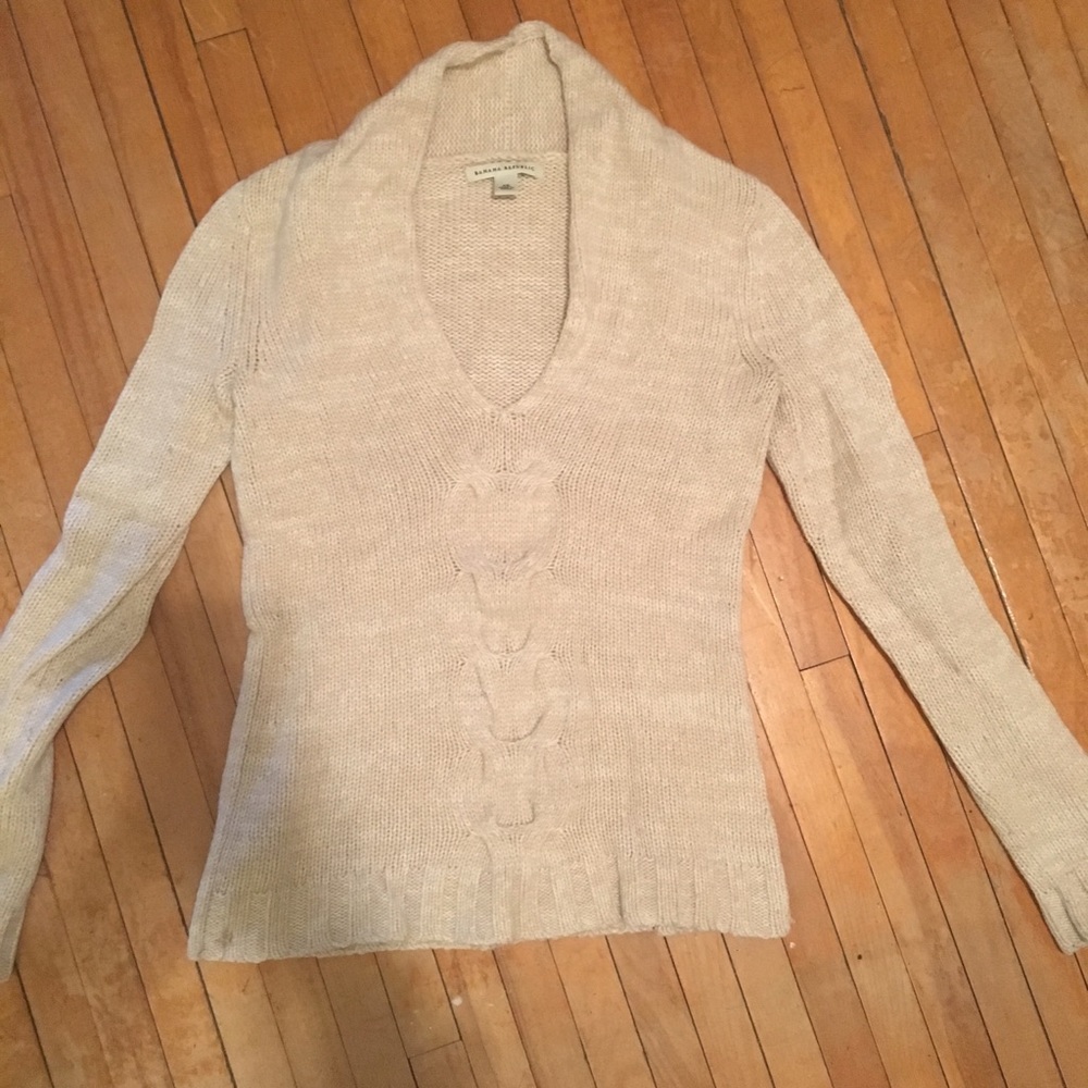 Banana Republic Shawl Collared Sweater