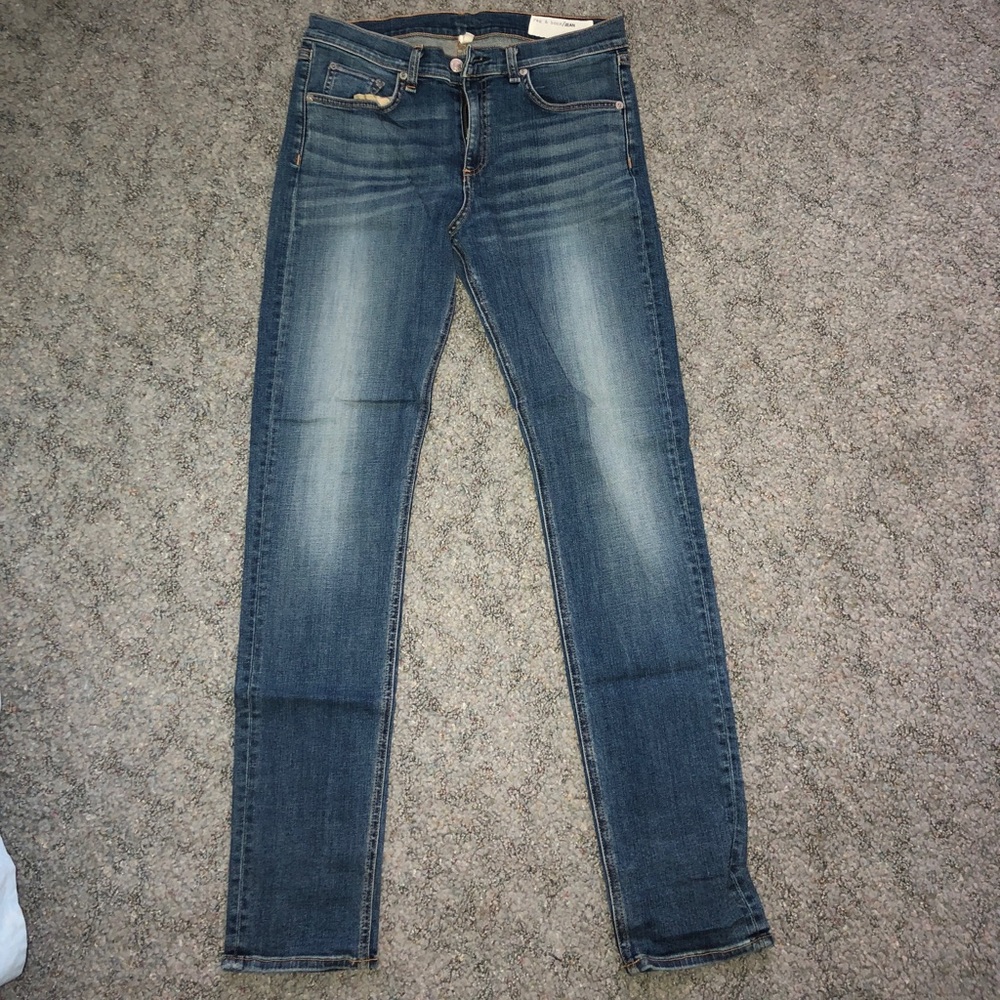 Rag and Bone High Rose Skinny Jean