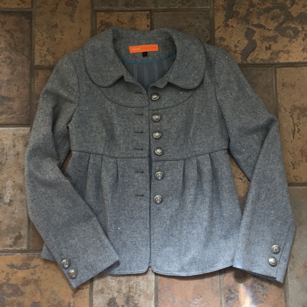 Cynthia Steffe wool blazer with empire waist