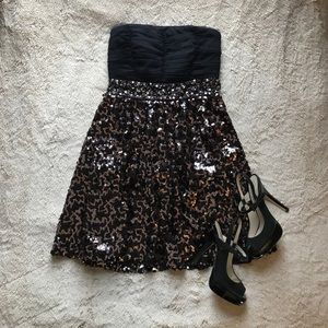 ❗️NWT Sequin Hearts Dress by My Michelle❣️
