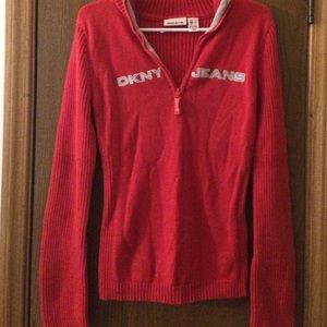 DKNY Jeans Red Sweater