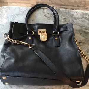 Michel Kors Hamilton Satchel WITH matching wallet!