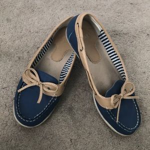 Navy Loafer