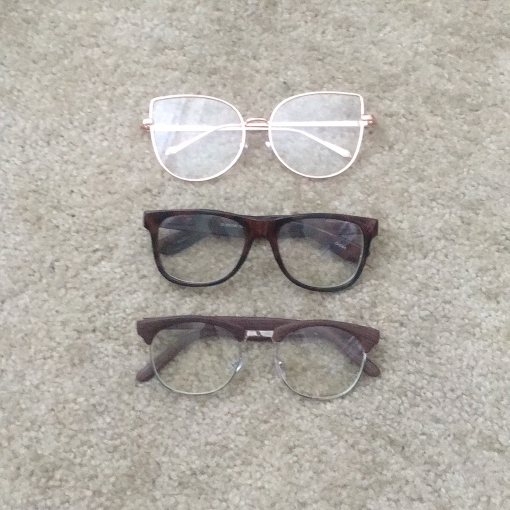 Personality Glasses: 3 Glasses Bundle