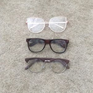 Personality Glasses: 3 Glasses Bundle