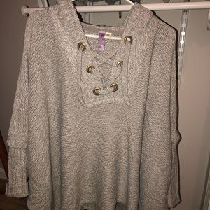 francesca’s sweater/poncho