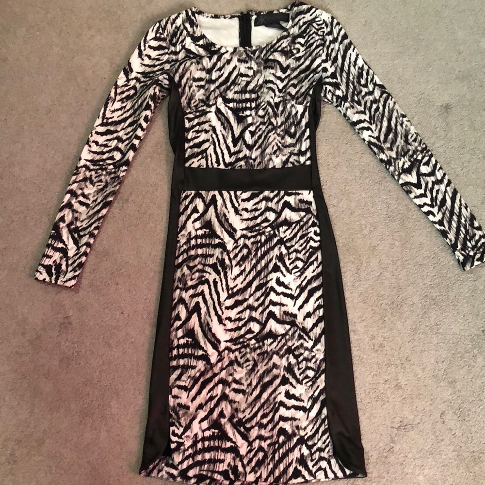 Zebra Dress - KARDASHIAN Kollection