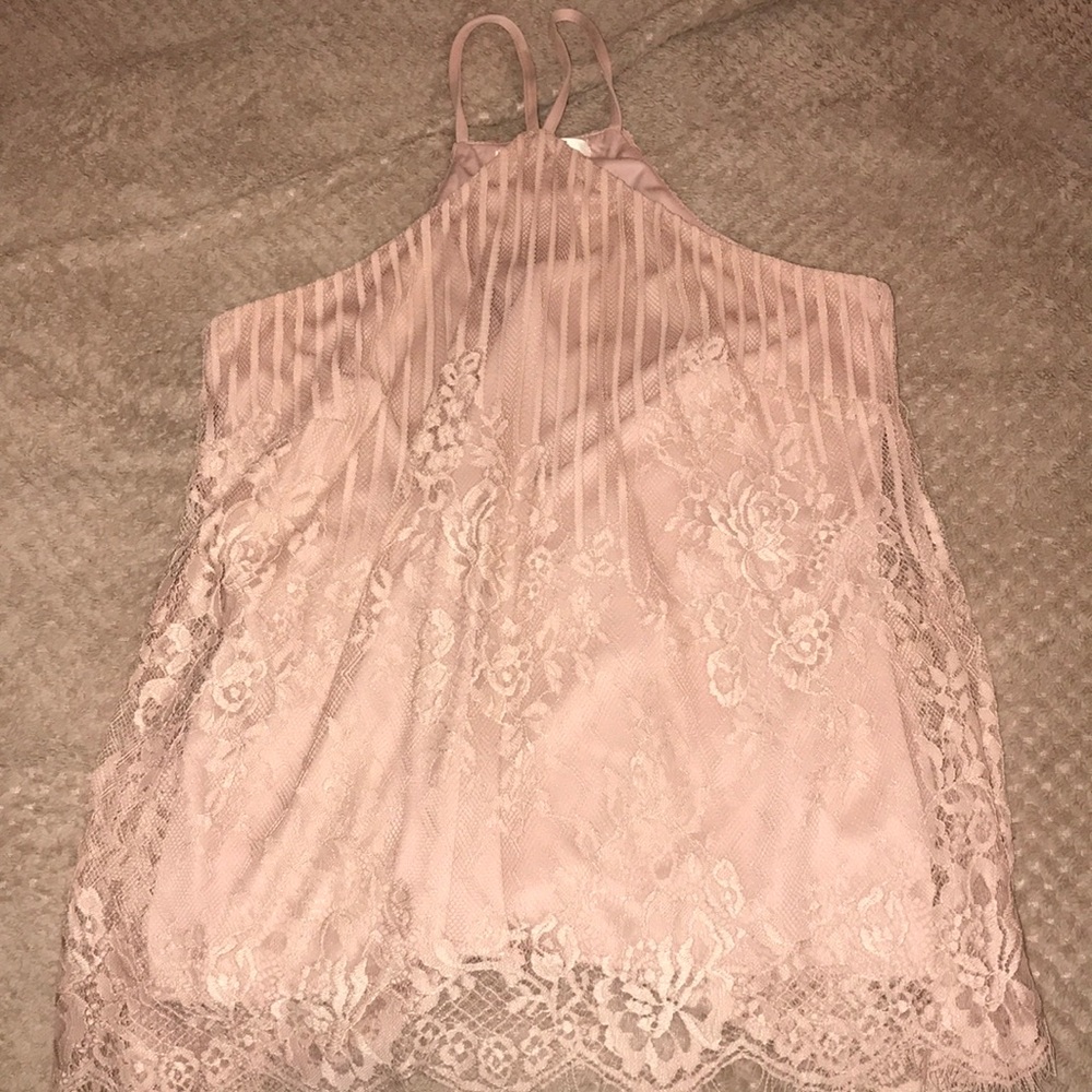 Francesca’s lace tank top