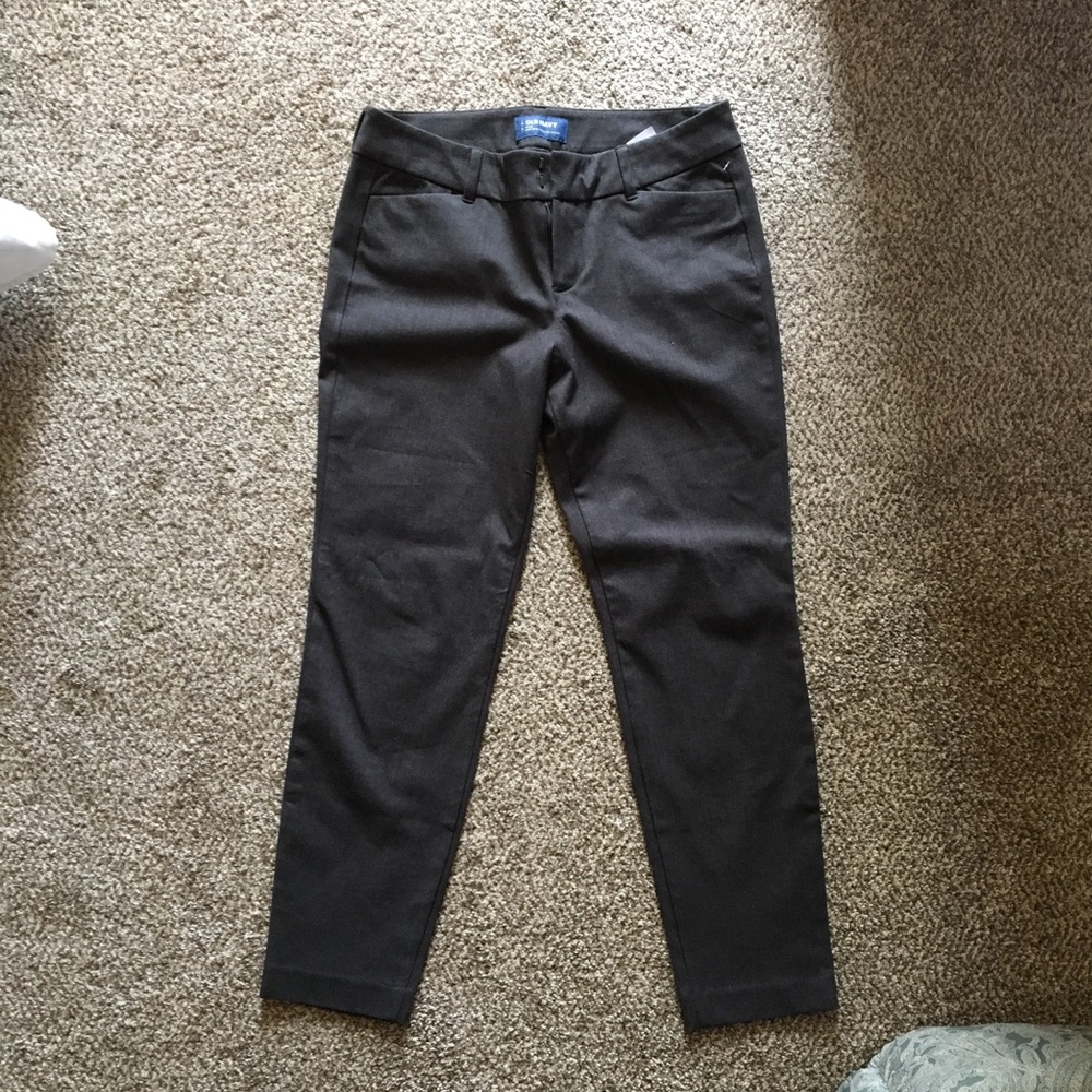 Old Navy Gray Pixie Pants