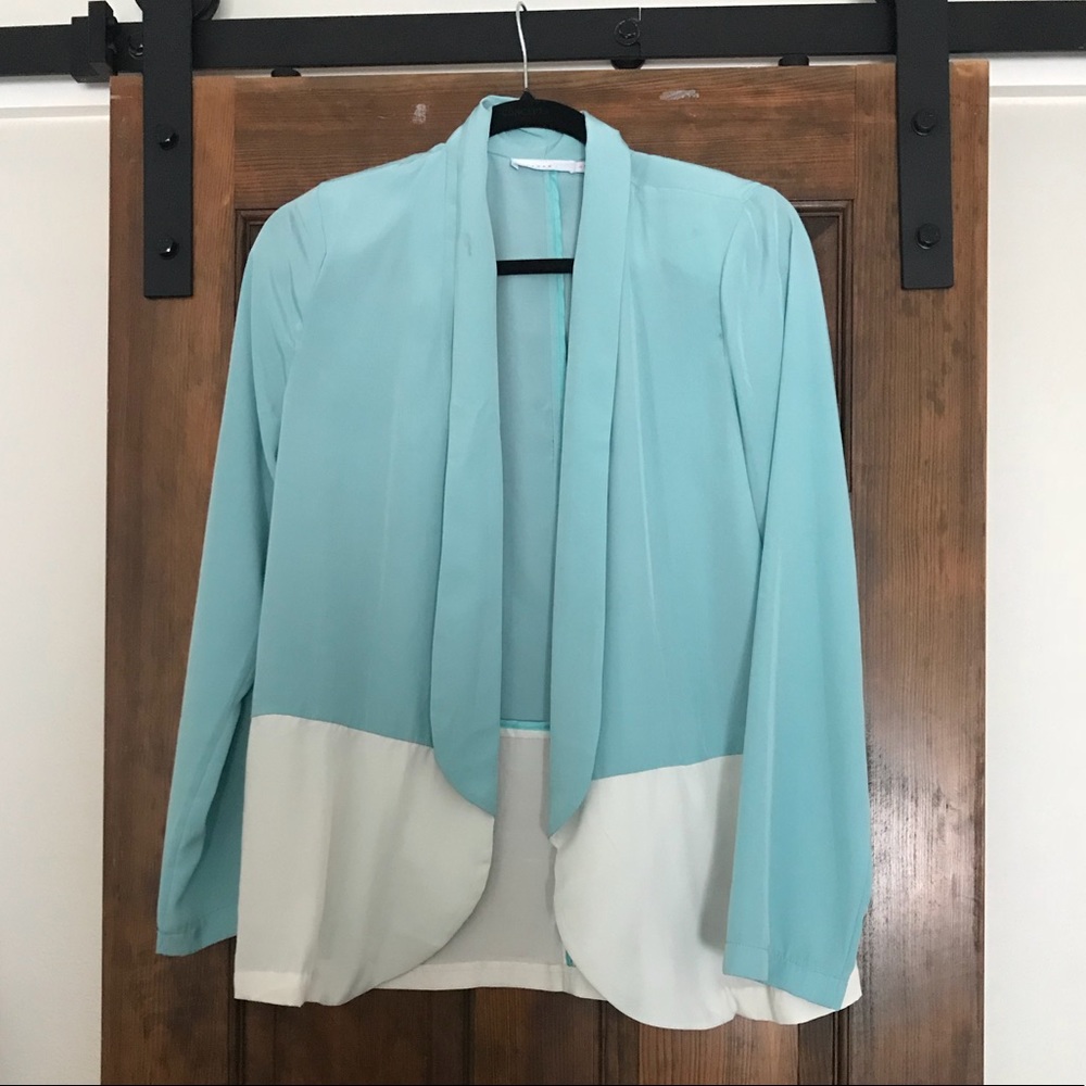 Color Block Blazer