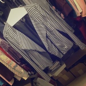 Hounds Tooth Lane Bryant Blazer