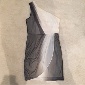 BCBG Max and Cleo one shoulder dress