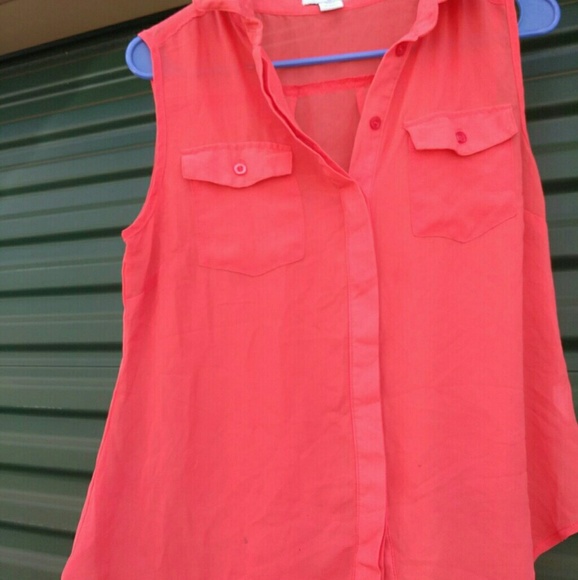 cotton on orangish pink top - Picture 1 of 2