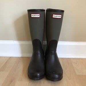 Hunter boots - two tone limited edition