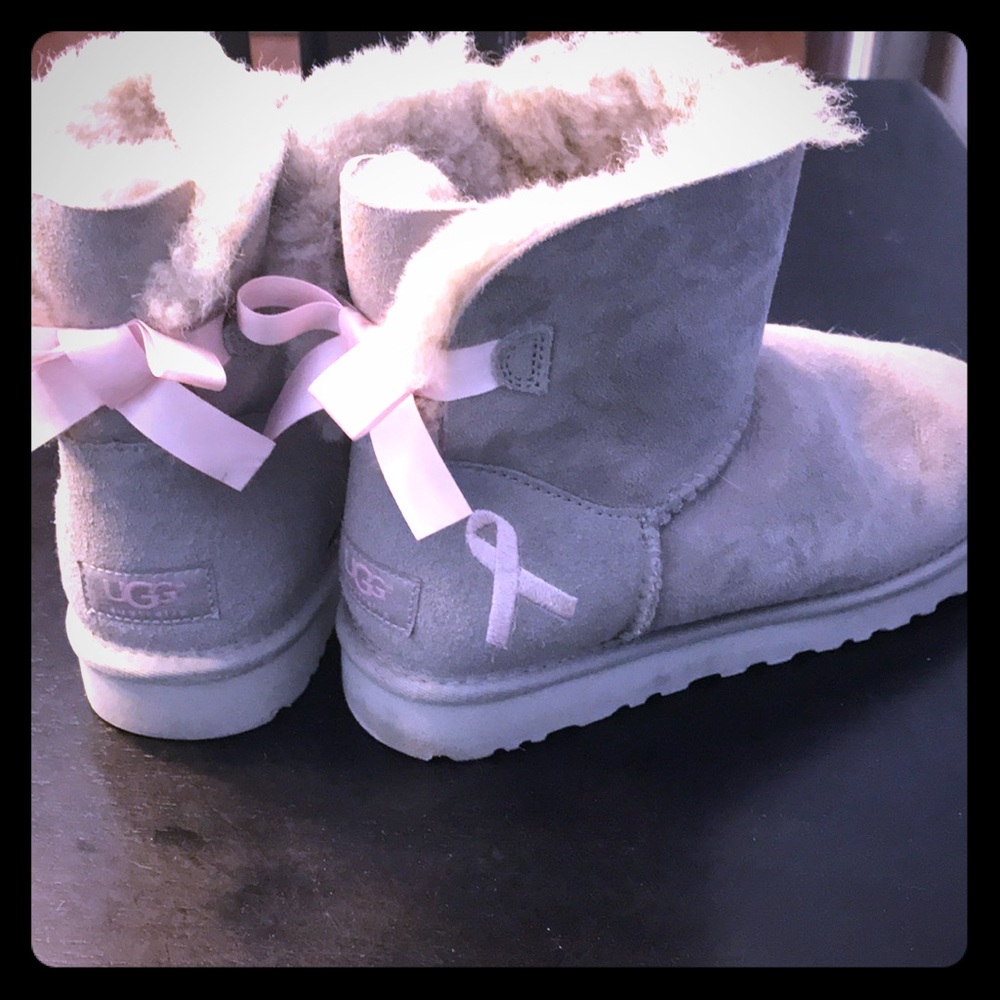 Original UGG boots for breast cancer awareness