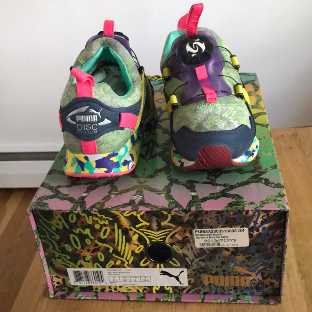 Puma Disc Womens Rainforest Dark Denim