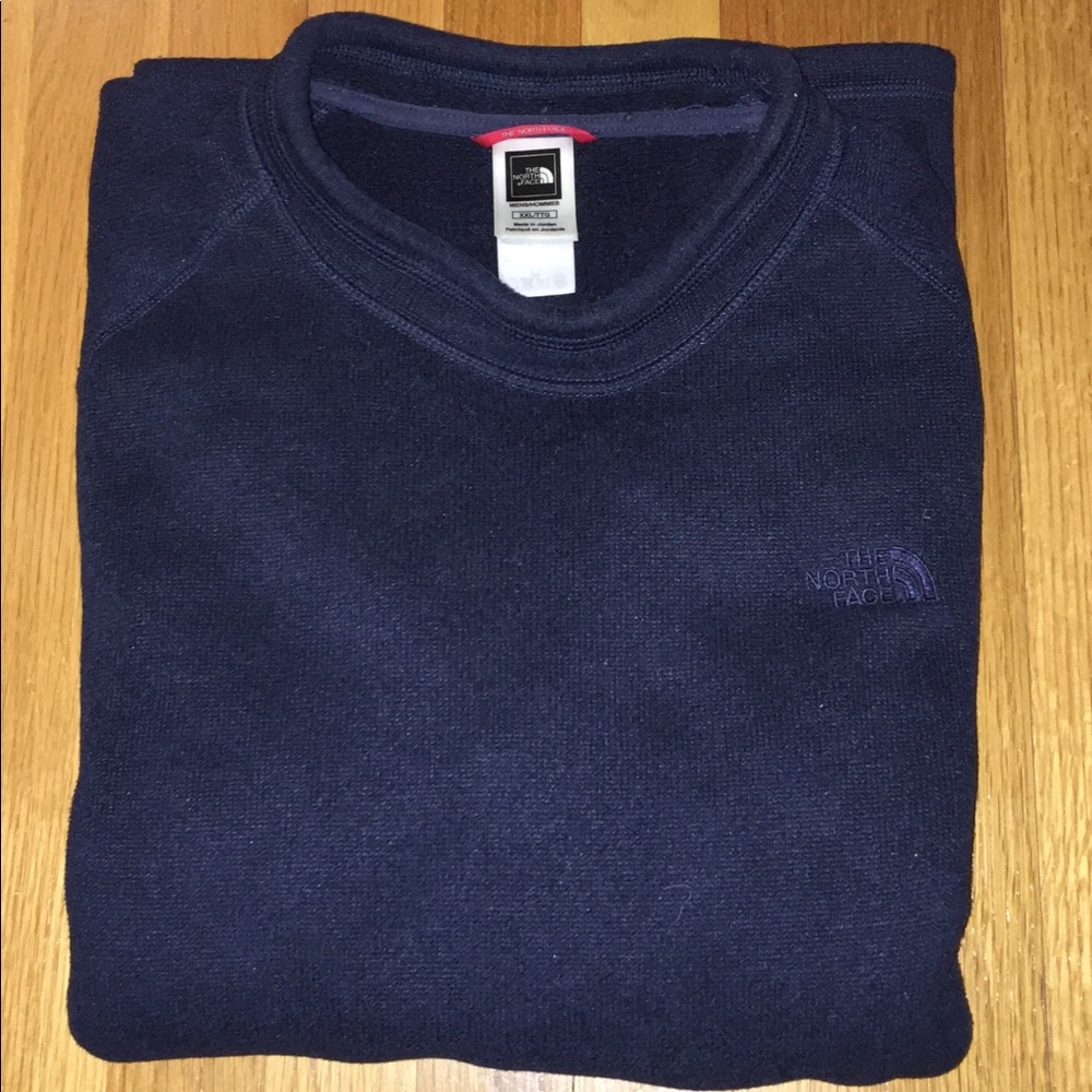 Nice North Face Blue Men’s Sweater Top Size XXL
