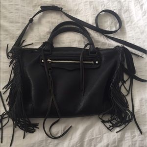 Rebecca Minkoff Black Reagan Satchel