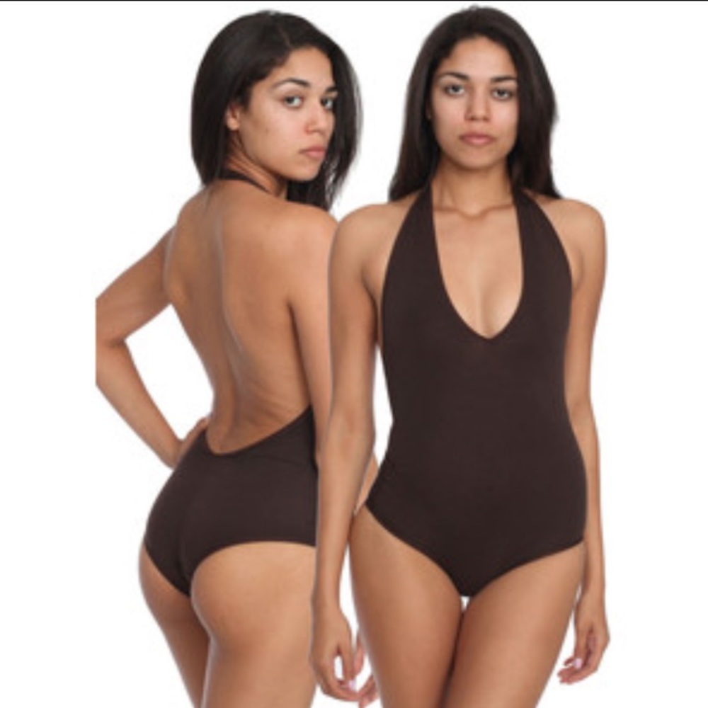 Never worn American Apparel black Leotard