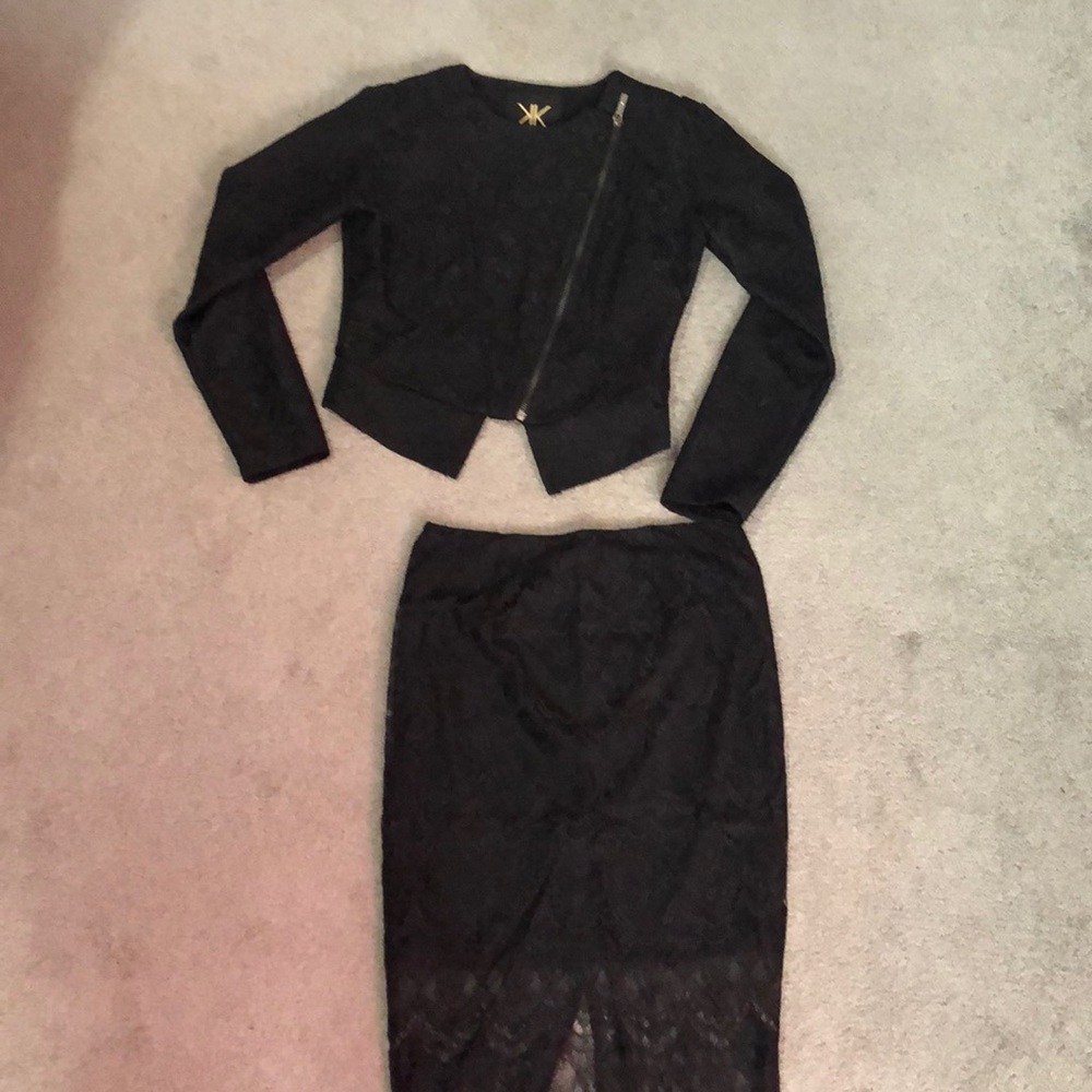 Black laced KK 2 piece