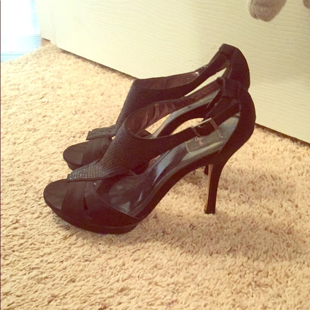 Glint (Nordstrom) black heels