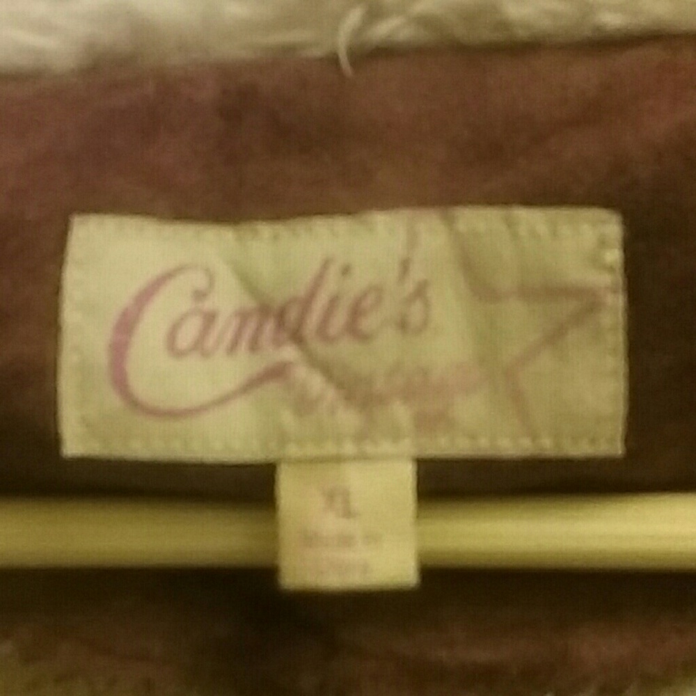 Candies Vintage Suede Jacket - Picture 3 of 5