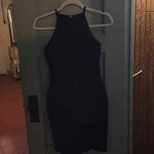 Black bodycon cocktail dress NWT