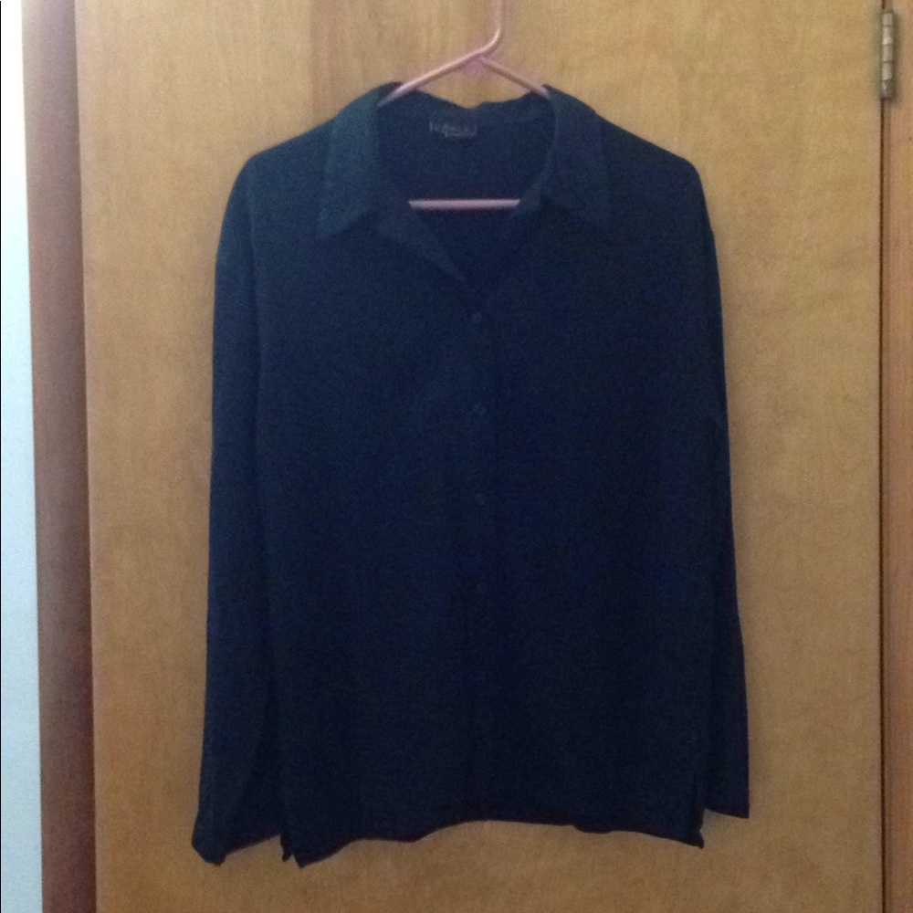 Tianello Black Blouse. Medium