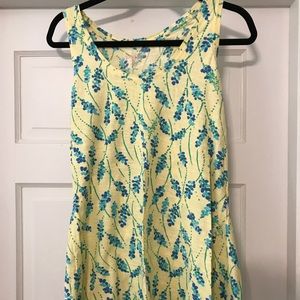 NWOT Lilly Pulitzer Yellow Tank