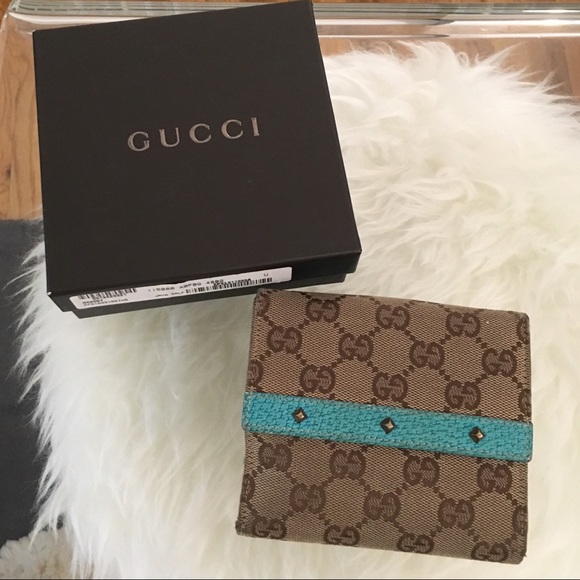 VINTAGE GUCCI WALLET WITH ORIGINAL BOX - Picture 8 of 9